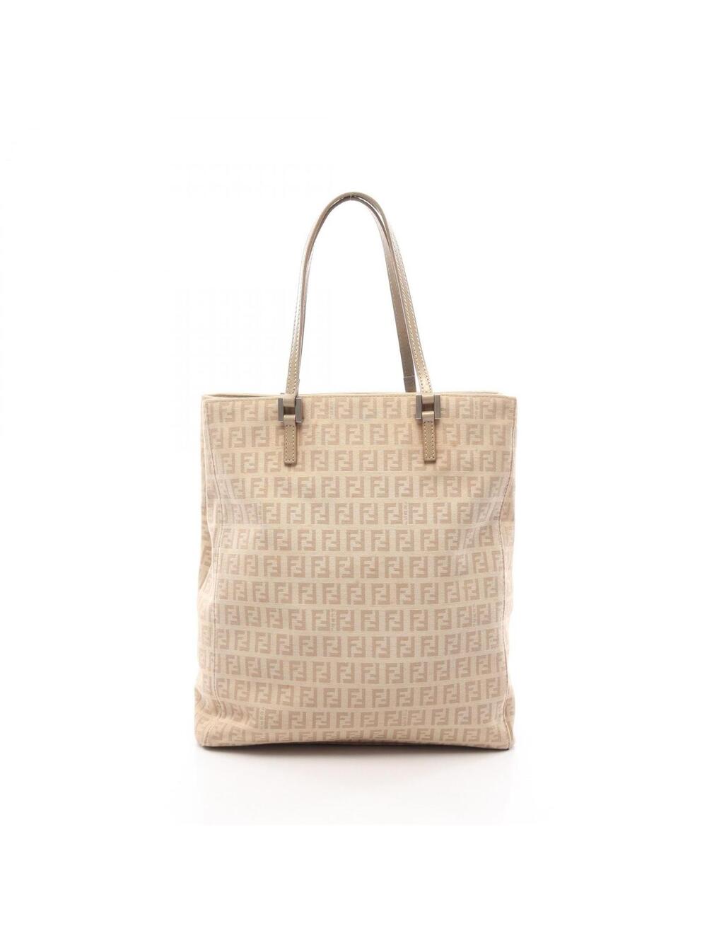 Fendi Zucchino Shoulder Tote Bag Canvas #346564F36B